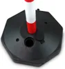 Bituxx 4x Absperrpfosten mit 3x Kette 1,50m Rot / Weiß Produktbild-Vorschau 6