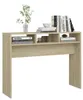 vidaXL Konzolový stôl Sonoma Oak 105x30x80 cm Materiál Náhľad obrázku produktu 6