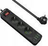 Pantherise Steckdosenleiste 3 Steckdosen 3x USB-A 1x USB-C Produktbild-Vorschau 7