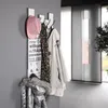 Porte-manteau mural Porte-manteau moderne blanc rustique Voir les images du produit 6