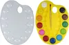 Akvarelové farby 12 farieb + paleta + štetec Fun&Joy Náhľad obrázku produktu 2