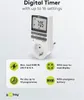A digital timer with its features highlighted in a marketing image. Anteprima dell’immagine prodotto