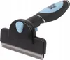 A pet grooming tool, specifically a deshedding brush, is shown against a white background. Náhľad obrázku produktu