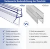 Heilmetz Duschdichtung 100cm Duschtür Dichtung, Glasstärke Produktbild-Vorschau 5