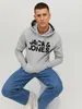Sweat à capuche Jack&Jones 12152840-MOONBEAM pour Homme Voir les images du produit 13
