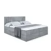 ALTDECOR Boxspringbett mit H4 Matratze und Topper - 120 x Produktbild-Vorschau 2