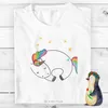 Mr. & Mrs. Panda Kleinkinder T-Shirt Einhorn Nacht 5-6 Produktbild-Vorschau 2