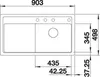 BLANCO Zenar 5 S-F, Aufsatzwanne, Rechteckig, Silgranit, Produktbild-Vorschau 6