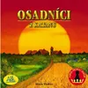 A board game box art depicting a rural landscape at sunset with a village and fields. Náhled obrázku produktu