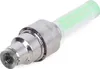 A single green bicycle valve light is shown against a white background. Náhľad obrázku produktu