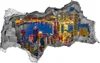 Selbstklebender Loch-3D-Aufkleber 95x73 cm Hong Kong in der Produktbild-Vorschau 1