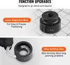 Close-up shots of hydraulic punch tool components with feature descriptions. Anteprima dell’immagine prodotto