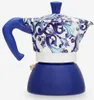 Bialetti 5356, Moka konvička, 0,19 l, Modrá, Bílá, Hliník, Náhled obrázku produktu 2