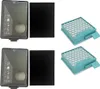 Trade-Shop 4in1 Staubsaugerfilter-Set (2x Feinstaub-Filter Produktbild-Vorschau 1