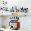 Gewürzregal Stehend Küchenregal Gewürz Organizer Produktbild-Vorschau 2