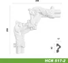 HEXIM Stuckverzierung aus HDPS/PU weiß - Stuckrahmen Produktbild-Vorschau 2