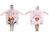 Ružové detské pončo Minnie Mouse Náhľad obrázku produktu 1
