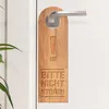 Bitte nicht stören oder Komm rein Türhänger in Holzoptik Produktbild-Vorschau 8