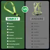 2 Stk Reflektorbänder Reflektierende Armband Outdoor Sport Produktbild-Vorschau 3