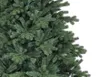A close-up view of the branches and needles of a green artificial Christmas tree. Produktbild-Vorschau