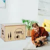 Hundehütten, DIY Hundehütte, Holz Haustierhütte, Produktbild-Vorschau 2