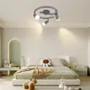 ZMH LED Deckenstrahler Schwenkbar GU10 Glänzendes Silber Produktbild-Vorschau 8