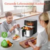 Aigostar Dual Blaze™ Heißluftfritteuse XXL, 8L, 2000W, mit Produktbild-Vorschau 9