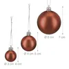 Lot de 100 boules de Noël Relaxdays, décorations de Noël, Voir les images du produit 4