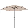 FCH Sonnenschirm Sonnenschirme,Balkonschirm,Gartenschirm Produktbild-Vorschau 3