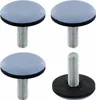 4x verstellbarer Teflonfuß, PTFE, verstellbare M6-Schraube, Produktbild-Vorschau 1