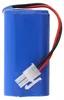 A single blue battery with red and black wires and a white connector. Podgląd zdjęcia produktu