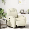 Best Möbel Massagesessel Elektrisch Creme Kunstleder Design Produktbild-Vorschau 1