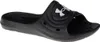 A single black Under Armour slide sandal shown from a side-diagonal angle on a white background. Anteprima dell’immagine prodotto