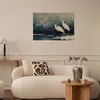 Posterpapier Poster - Herons over a Winter Pond - Produktbild-Vorschau 2