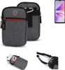 K-S-Trade Holster Gürteltasche kompatibel mit Oppo K10 5G Produktbild-Vorschau 1
