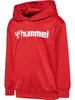 Hummel Hmllogo Felpa con cappuccio per bambini - rosso Anteprima dell’immagine prodotto 2