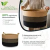 HMF Aufbewahrungskorb mit Glücksknoten-Griffen, großer Korb Produktbild-Vorschau 2
