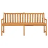 vidaXL Gartenbank 180 cm Massivholz Teak - Gartenbank - Produktbild-Vorschau 3