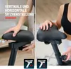 Hop-Sport Heimtrainer Fahrrad Spark Silber für Zuhause Produktbild-Vorschau 3