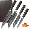 Wakoli EDIB Essentials Set de 4 couteaux damassés - lames Voir les images du produit 1