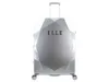 ELLE Koffer Diamond Spinner Trolley Gr. L Silver Produktbild-Vorschau 1