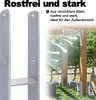 LZQ 2 Stück H-anker H-Pfostenträger in feuerverzinkter Produktbild-Vorschau 4