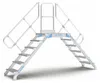 Zarges Überstieg 60° 600mm Stufenbreite 10 Stufen Produktbild-Vorschau 3