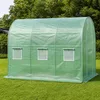 LUXTOM | Gewächshaus, 3x2x2m, Foliengewächshaus, Winterfest Produktbild-Vorschau 2