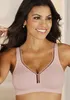 petite fleur by Lascana T-Shirt-BH rosa+weiß Größe 95 Cup D Produktbild-Vorschau 2