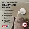 tesa Handtuchhaken selbstklebend & ohne Bohren weiß matt - Produktbild-Vorschau 3