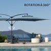 Outsunny Parasol dšŠportšŠ carršŠ 3 x 3 m, parasol de Voir les images du produit 7