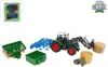 Kids Globe Traktor mit Zubehör 8tlg grün Produktbild-Vorschau 2