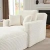 Modernes Chaiselongue Sofa aus Cord, bequemes Schlafsofa Produktbild-Vorschau 7