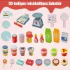 COSTWAY Detský vozík na potraviny, drevený obchod s 2 Náhľad obrázku produktu 6